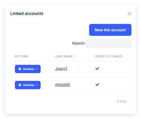 Link Your Account .